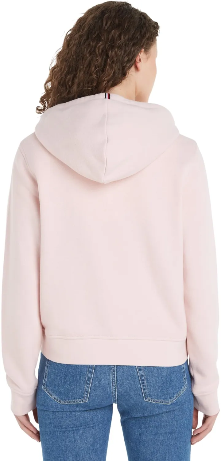 Tommy Hilfiger 1985 felpa zip donna cappuccio cotone