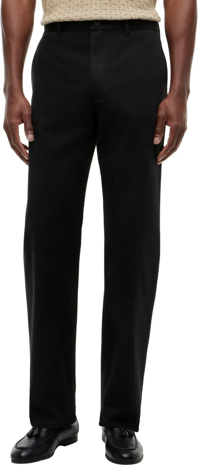 Tommy Hilfiger chino uomo 32W/32L nero dritto