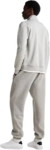 Tommy Hilfiger Mix Media Zip felpa uomo grigio 3XL