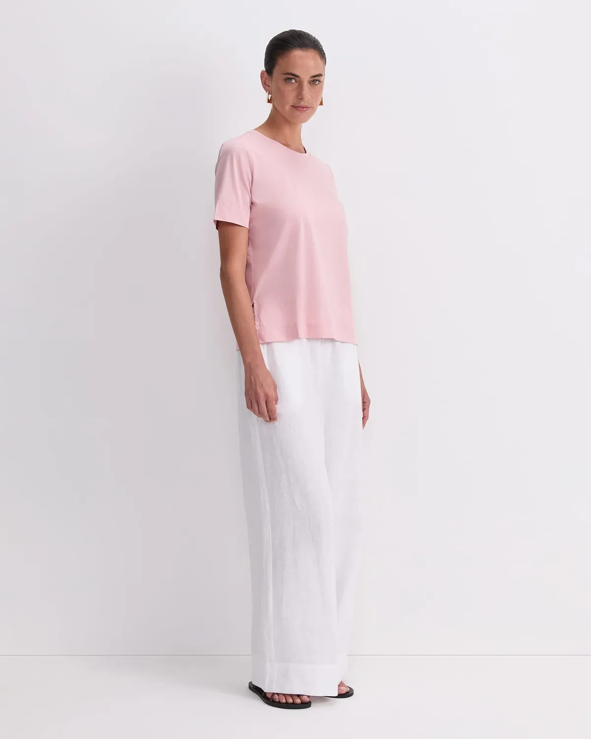 Sportscraft Mercerised Cotton Short Sleeve Tee t-shirt manica corta