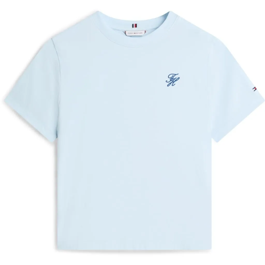 Tommy Hilfiger TH Script WW0WW47809 Maglietta Donna M