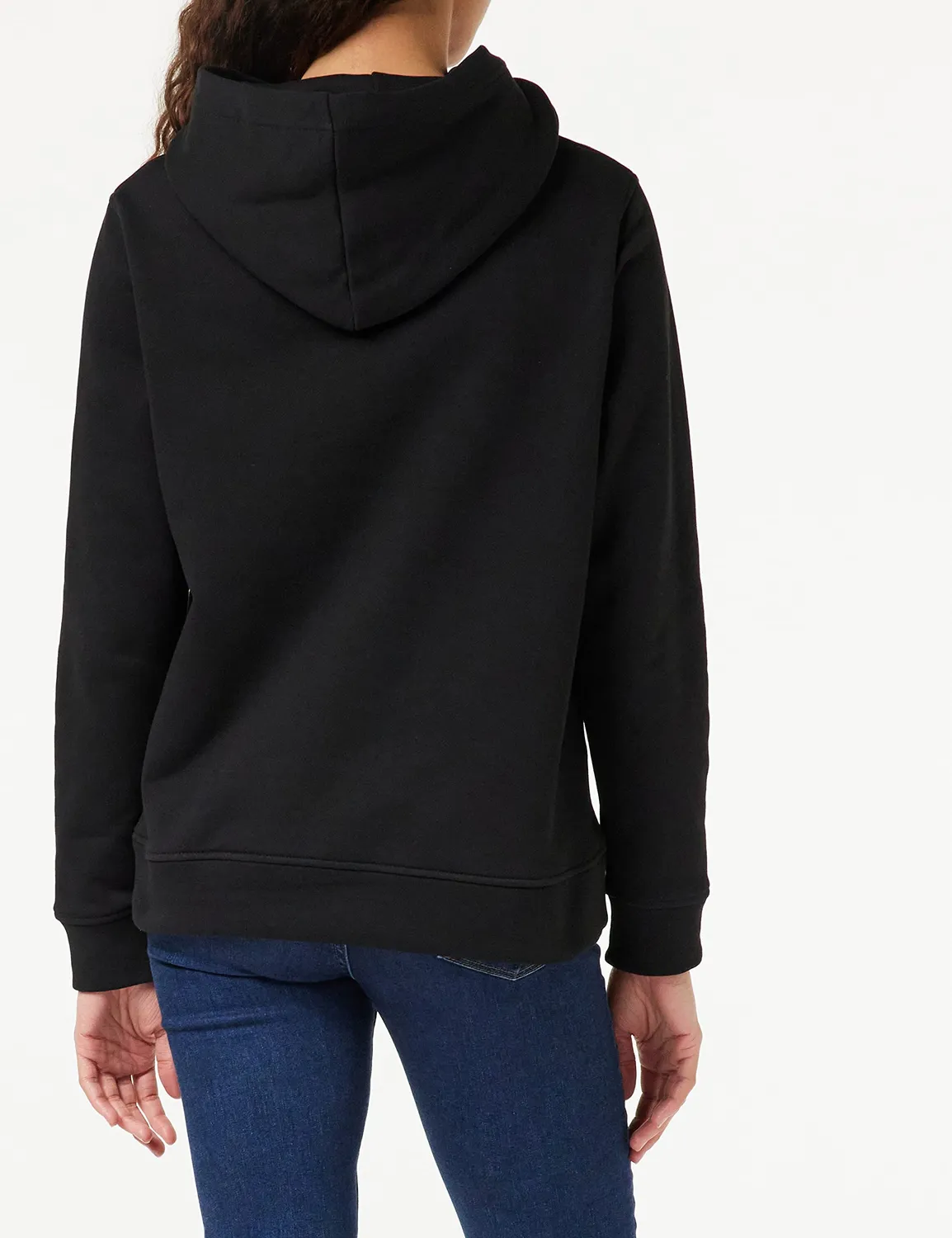 Tommy Hilfiger WW0WW37181 felpa donna nera foil
