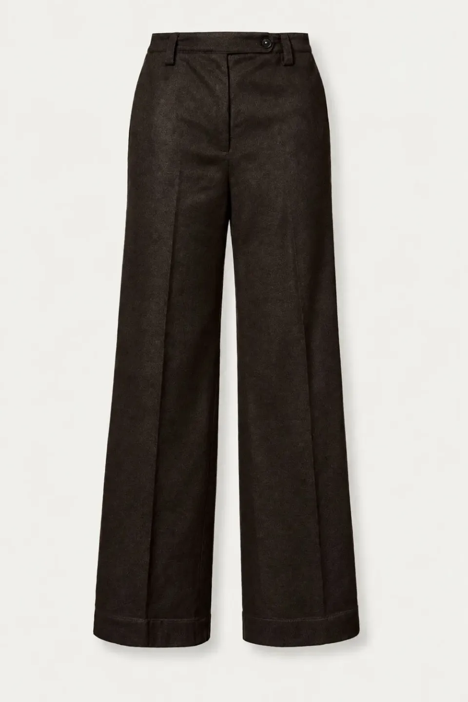 Massimo Alba Lamia pantaloni donna deep brown flanella