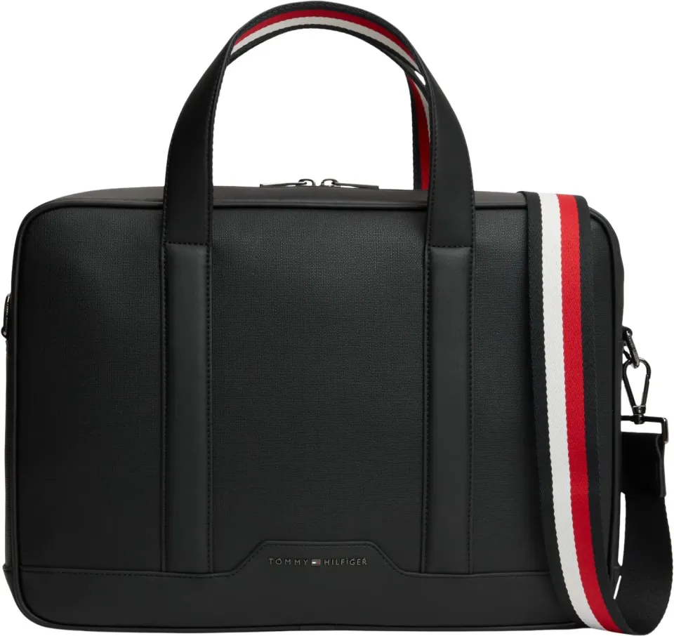 Tommy Hilfiger AM0AM14726 borsa porta computer nera