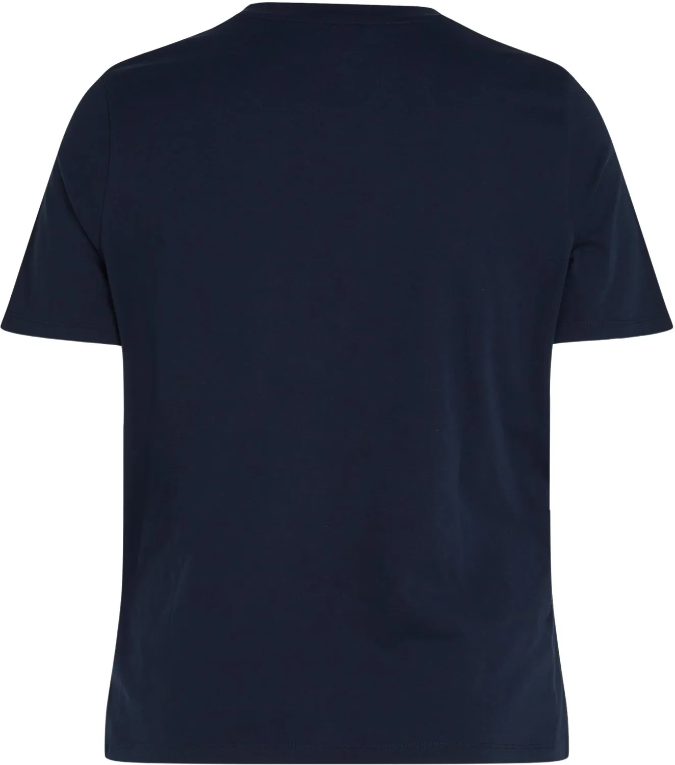 Tommy Hilfiger Script Crew Neck Regular Fit t-shirt blu navy