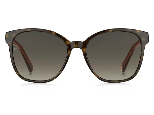 Tommy Hilfiger TH 1811/S occhiali da sole avana scuro sfumato
