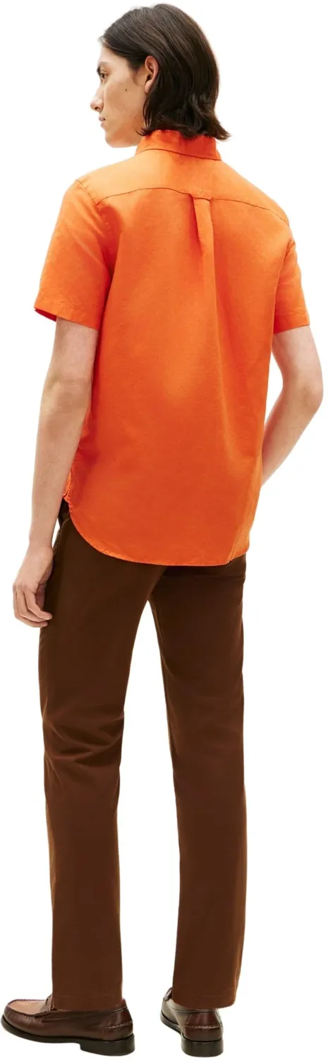 Tommy Hilfiger camicia uomo manica corta cotone