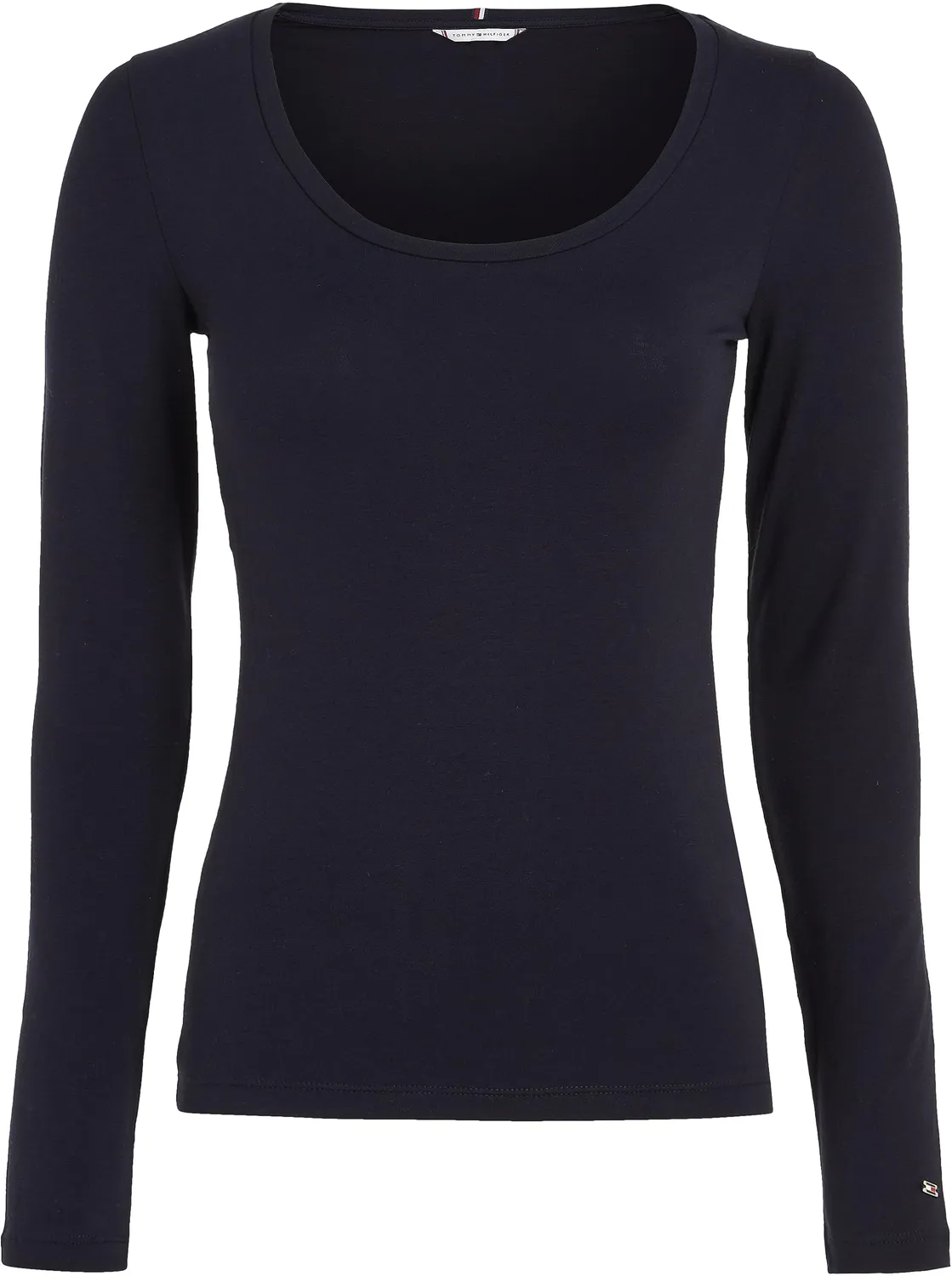 Tommy Hilfiger Slim Modern Basic maglia donna maniche lunghe