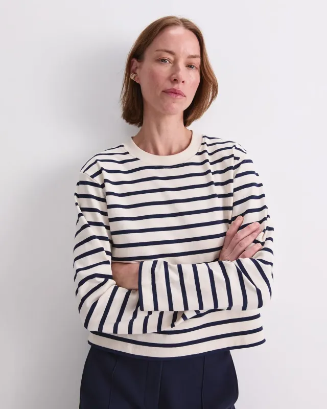 Sportscraft Sailor Stripe t-shirt righe manica lunga