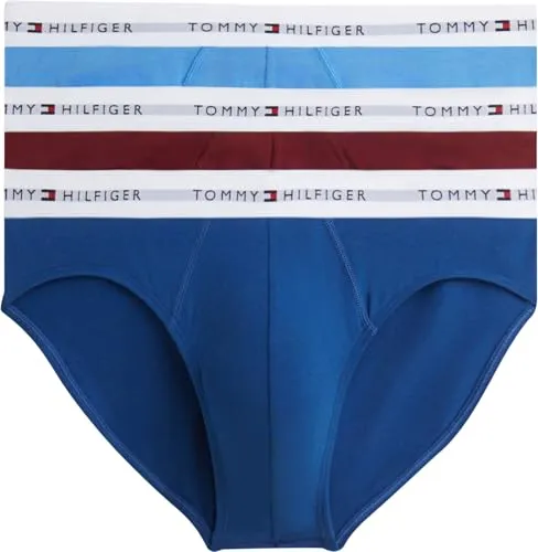 Tommy Hilfiger Brief slip uomo cotone pacco 3 pezzi