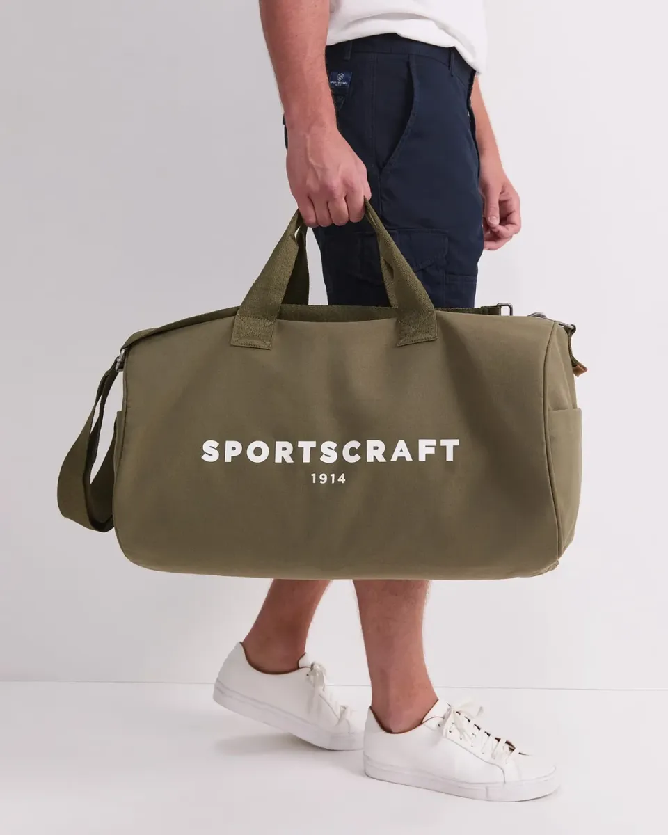 Sportscraft SC Barrel 700509 borsone tela cotone 56 cm
