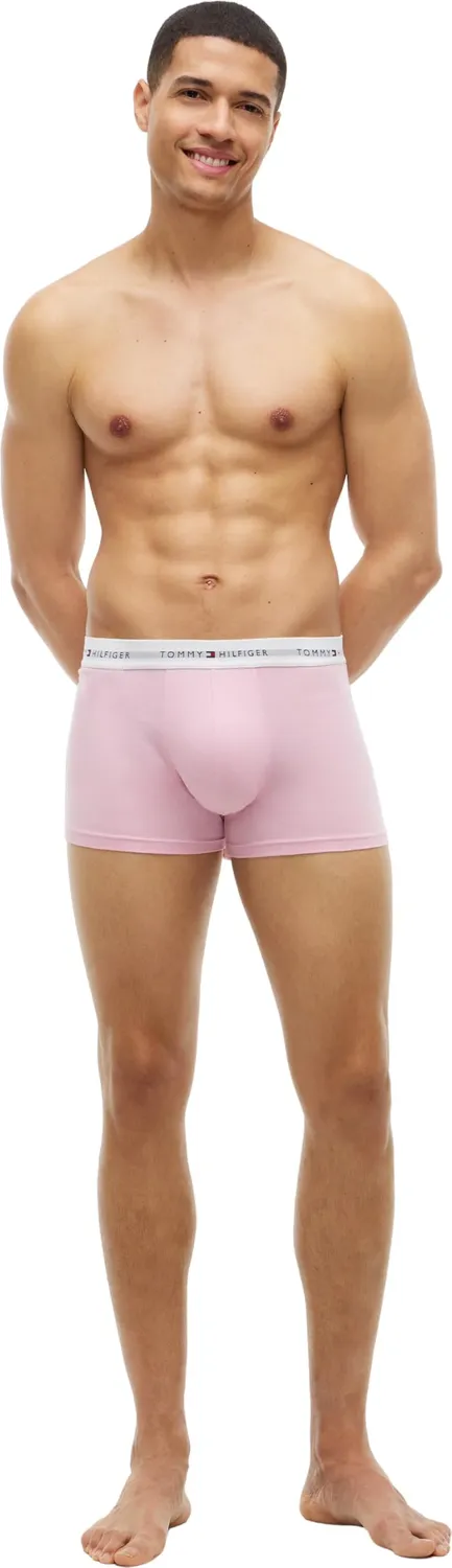 Tommy Hilfiger 3p Trunk UM0UM03889 Slip Uomo Cotone 3 Pezzi