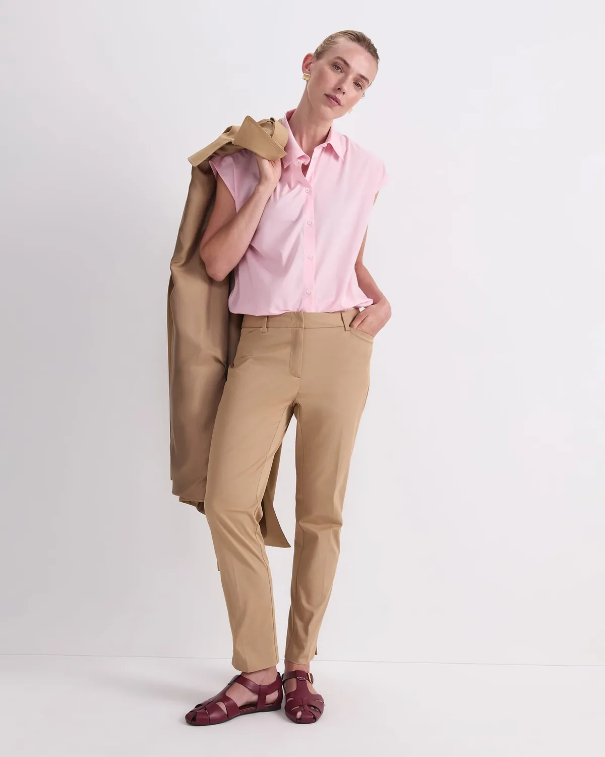 Sportscraft Mara Cotton camicia donna smanicata