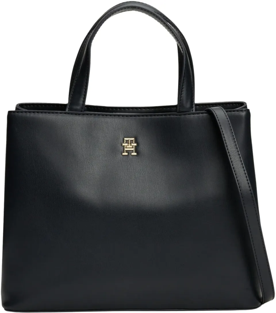 Tommy Hilfiger Spring Chic Satchel borsa secchiello blu