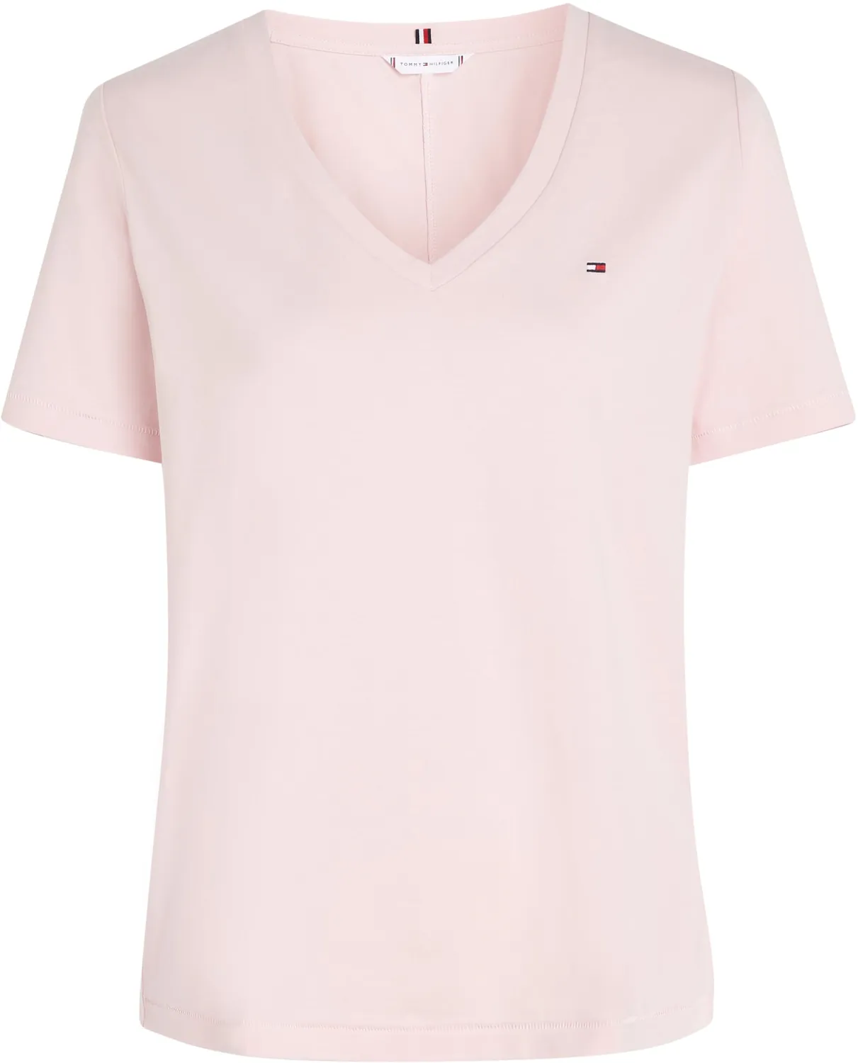 Tommy Hilfiger Modern V-Neck WW0WW39781 t-shirt donna scollo V