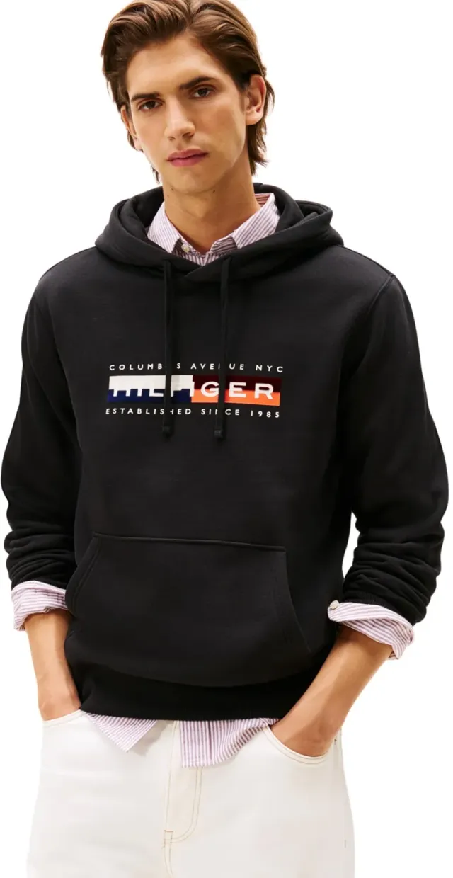 Tommy Hilfiger TH Colour Block Graphic Hoodie MW0MW40041 Felpa M