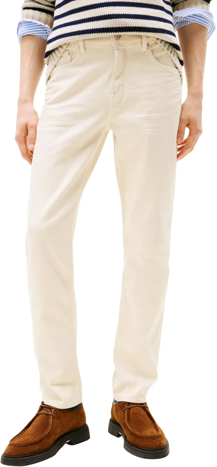 Tommy Hilfiger Denton Straight Fit Jeans Uomo Denim Elasticizzato