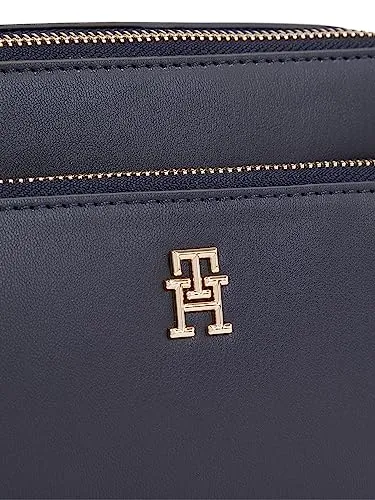 Tommy Hilfiger Iconic Camera Bag Borsa Tracolla Donna Blu