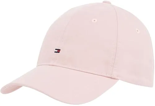 Tommy Hilfiger Essential Flag Soft cappellino cotone rosso