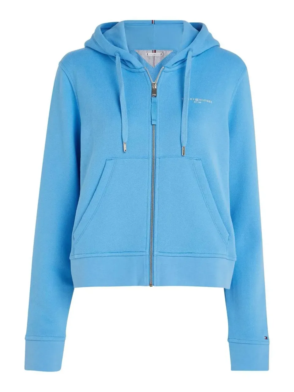 Tommy Hilfiger 1985 Zip felpa donna con cappuccio e cerniera