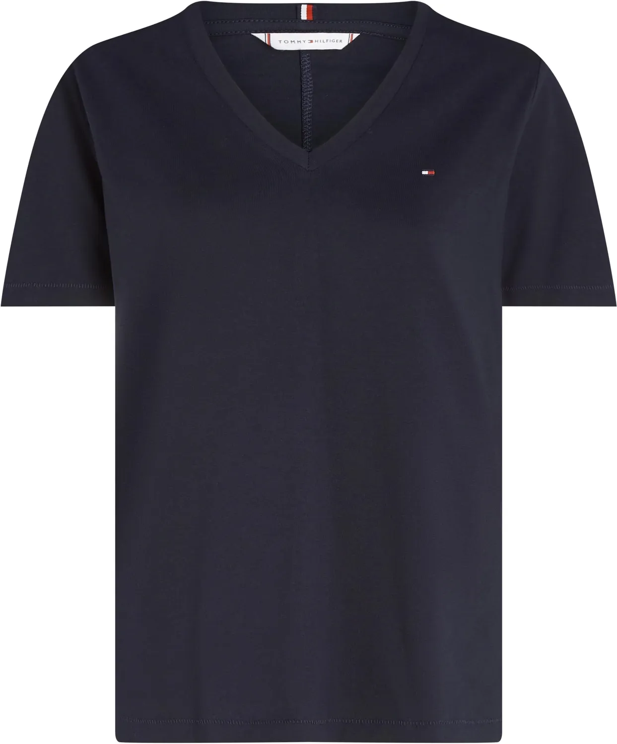 Tommy Hilfiger Modern V-Neck WW0WW39781 maglia donna maniche corte