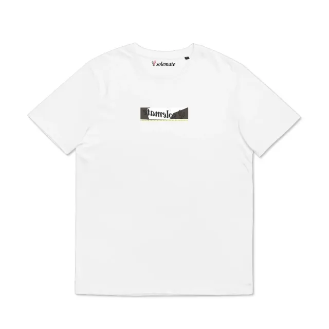 Solemate Dark Mocha High Box Logo t-shirt bianca cotone