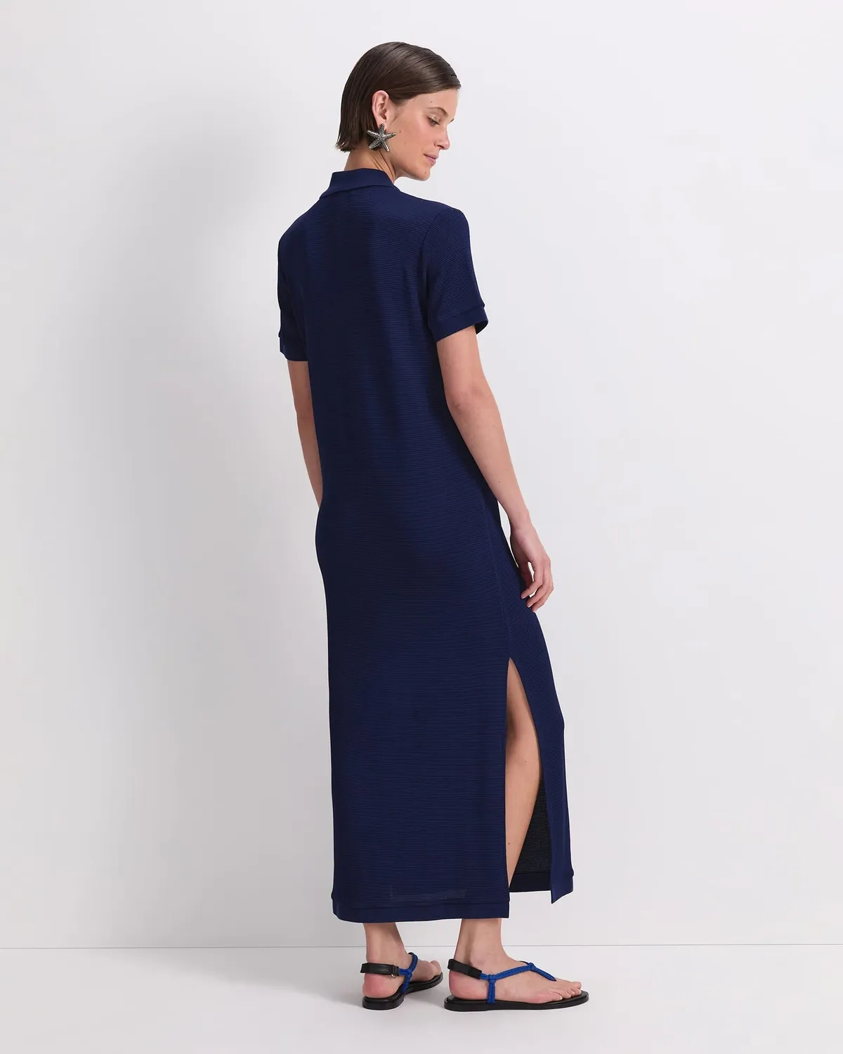 Sportscraft Rubino Polo abito midi viscosa donna
