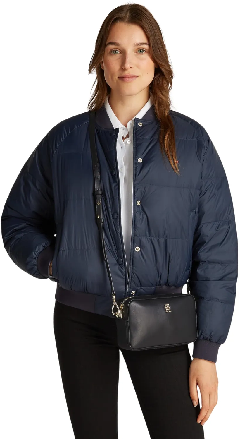 Tommy Hilfiger Distinct Camera Bag tracolla donna nera unica