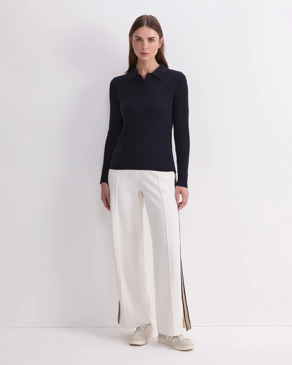 Sportscraft Elka polo donna trecce in cotone