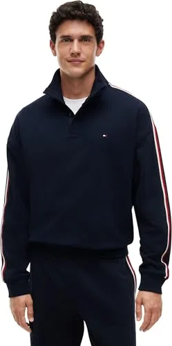 Tommy Hilfiger Half Button Down UM0UM03942 felpa uomo L