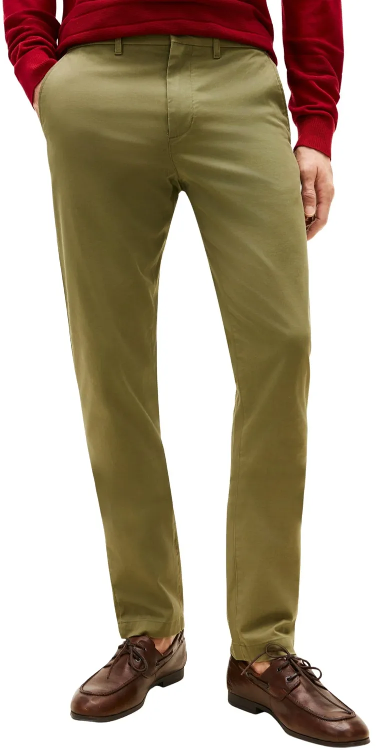 Tommy Hilfiger Bleecker chino uomo 34W/32L pima cotone