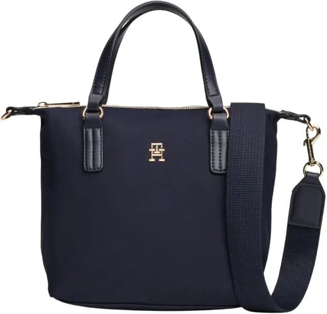 Tommy Hilfiger Poppy Small Tote borsa blu space blue