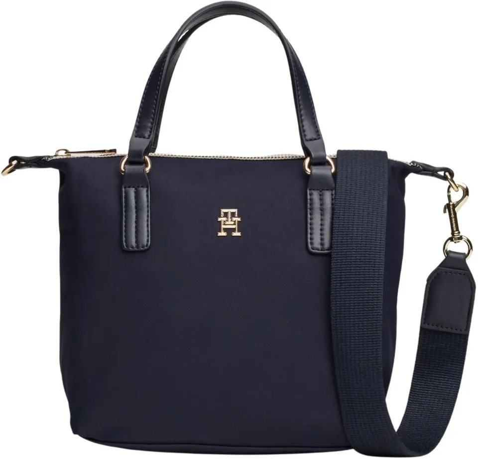 Tommy Hilfiger Poppy Small Tote borsa blu space blue
