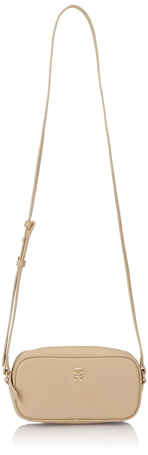 Tommy Hilfiger Refined Camera Bag Tracolla Piccola Beige