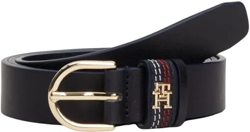 Tommy Hilfiger Essential Effortless cintura donna pelle blu 135