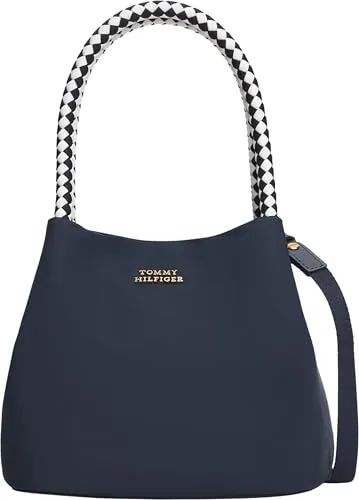 Tommy Hilfiger Marina Bucket AW0AW18831 Borsa Blu Nylon