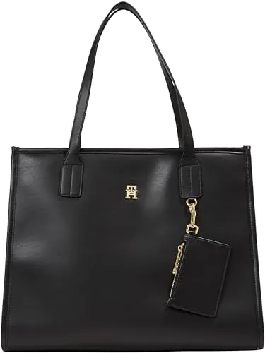 Tommy Hilfiger TH City AW0AW15690 Borsa Donna Nera