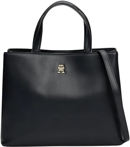 Tommy Hilfiger Spring Chic Satchel borsa secchiello blu