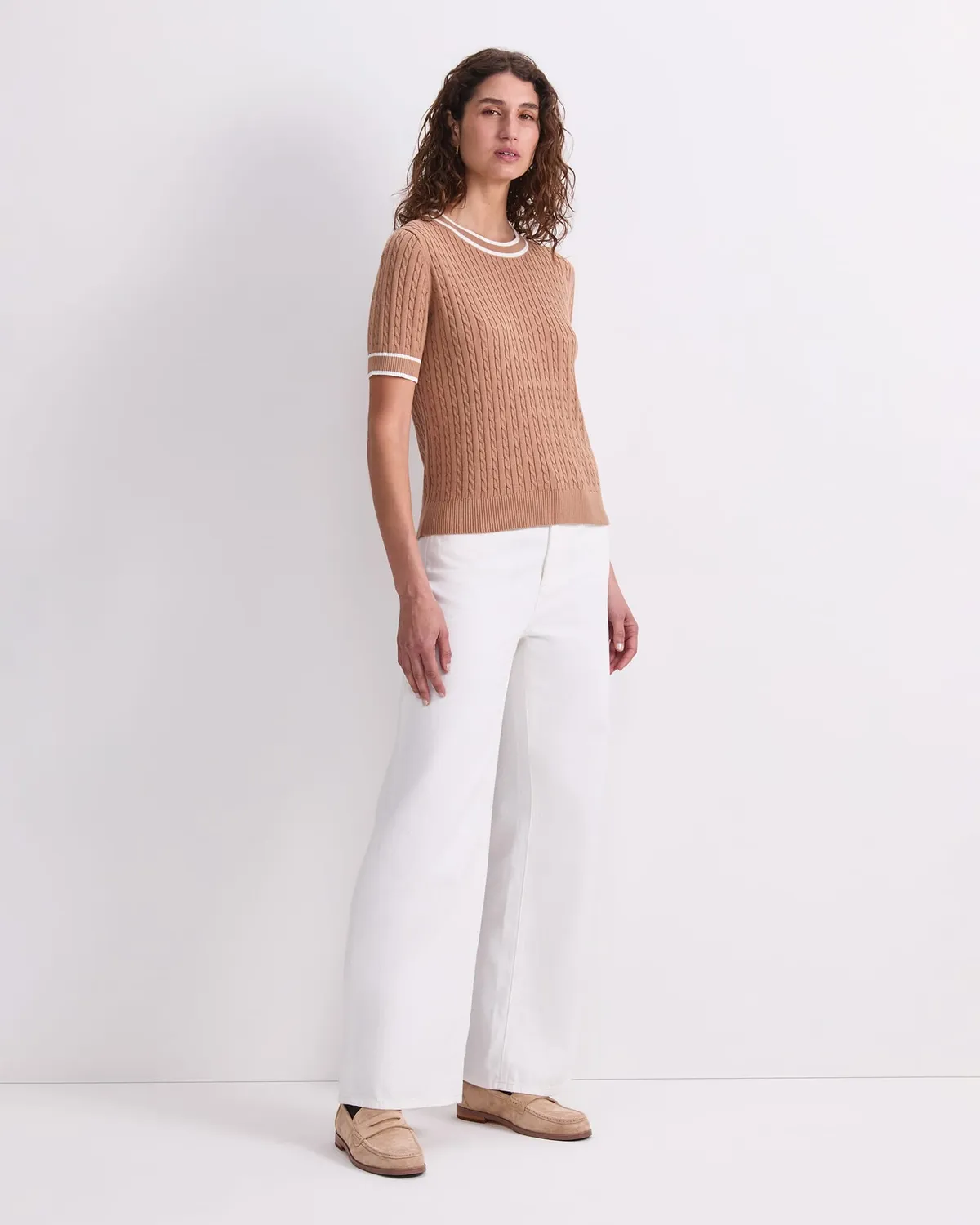 Sportscraft Elka Baby Cable Knit maglia in cotone