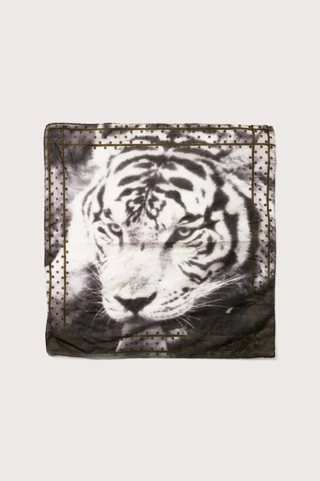 Massimo Alba Hanky1 fazzoletto cotone khaki 45x45