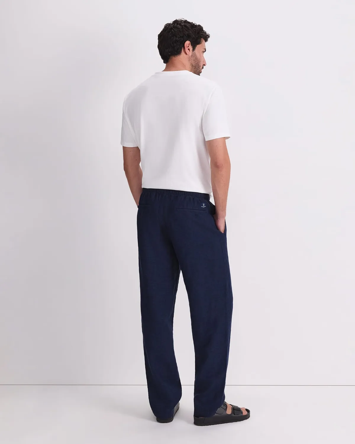 Sportscraft Caffery pantalone lino gamba dritta
