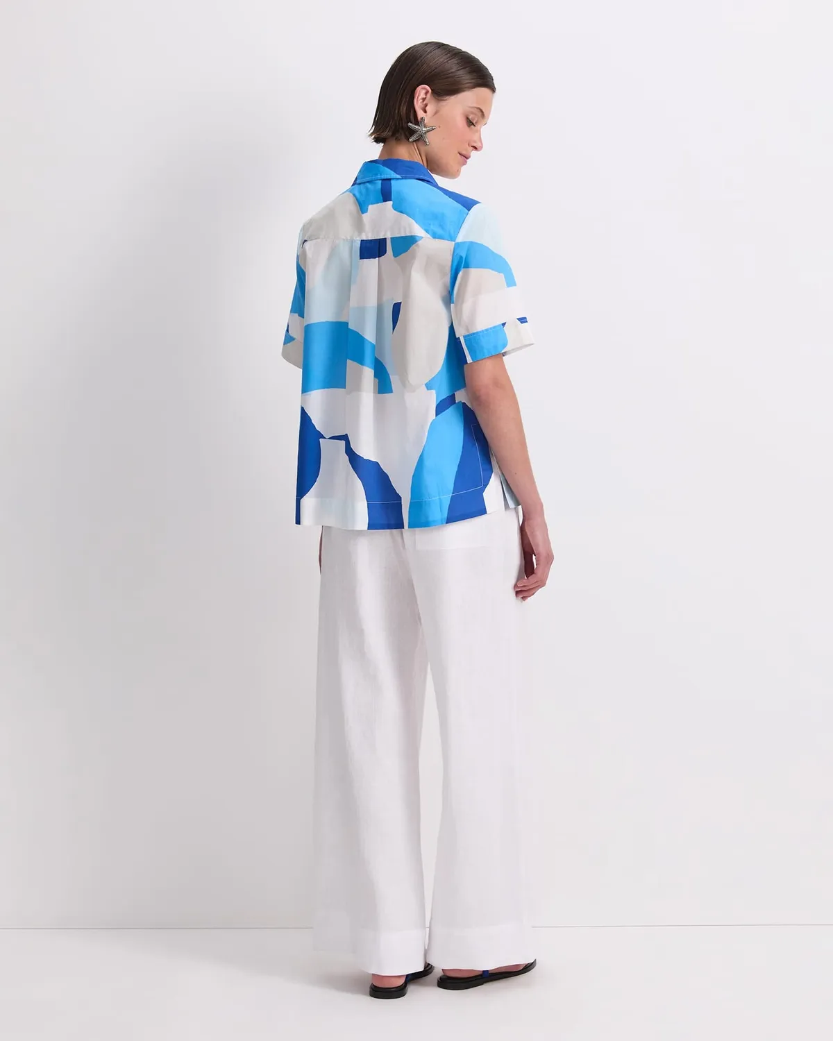 Sportscraft Nora 120257 Camicia Voile Cotone Maniche Corte