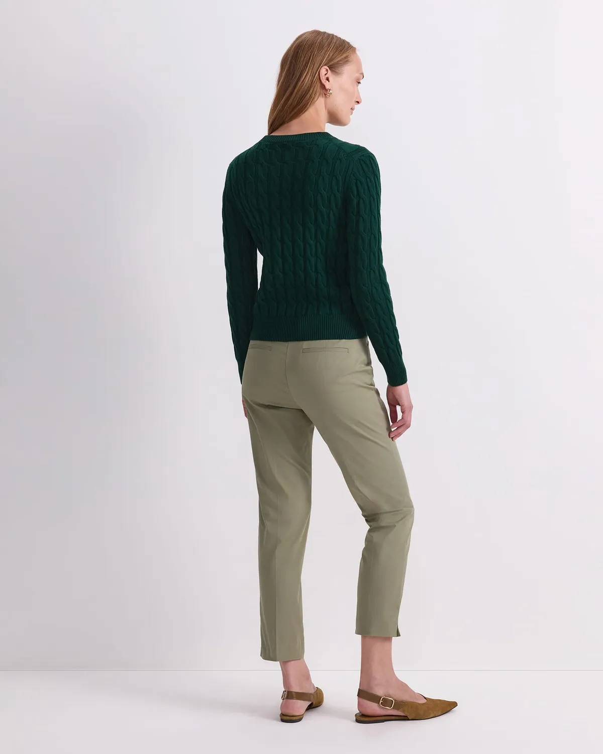 Sportscraft Merino Cable Sweater maglione lana merino trecce