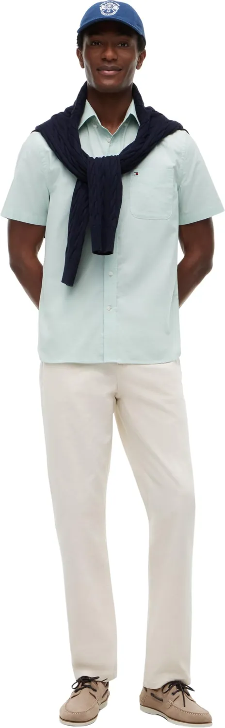 Tommy Hilfiger Oxford MW0MW42285 camicia uomo corte