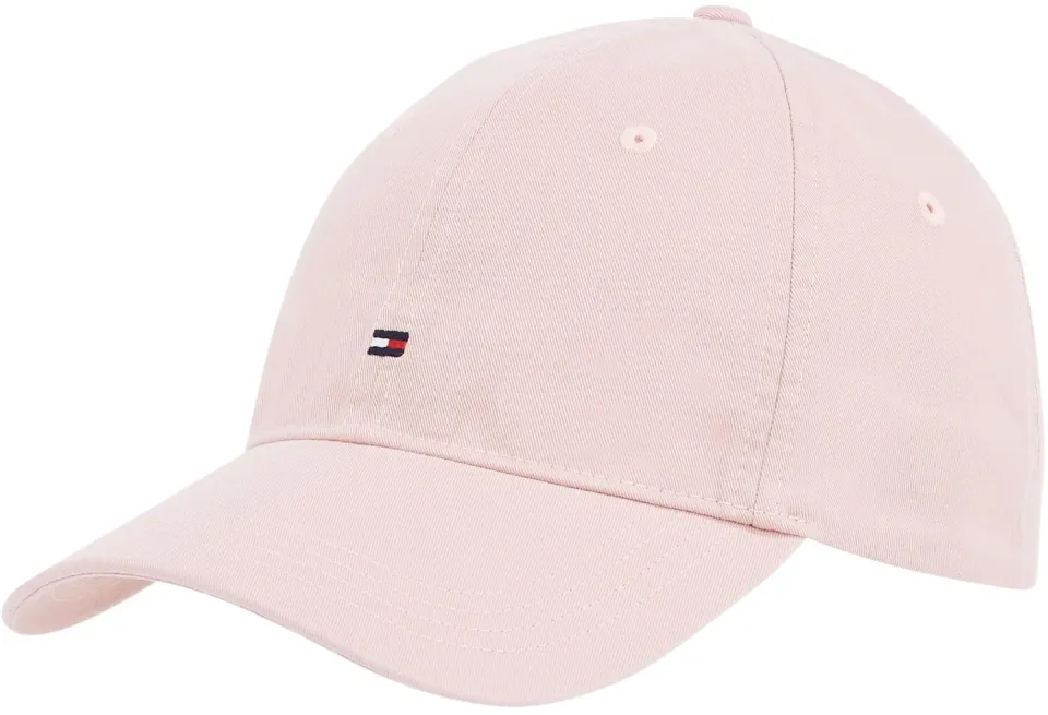 Tommy Hilfiger Essential Flag Soft cappellino cotone rosso