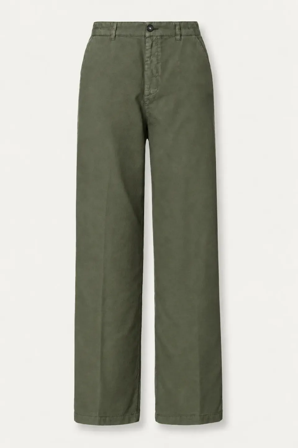 Massimo Alba Lois pantaloni donna verde cotone cashmere