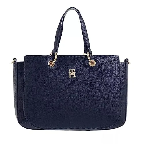 Tommy Hilfiger TH Emblem AW0AW14503 tracolla donna blu