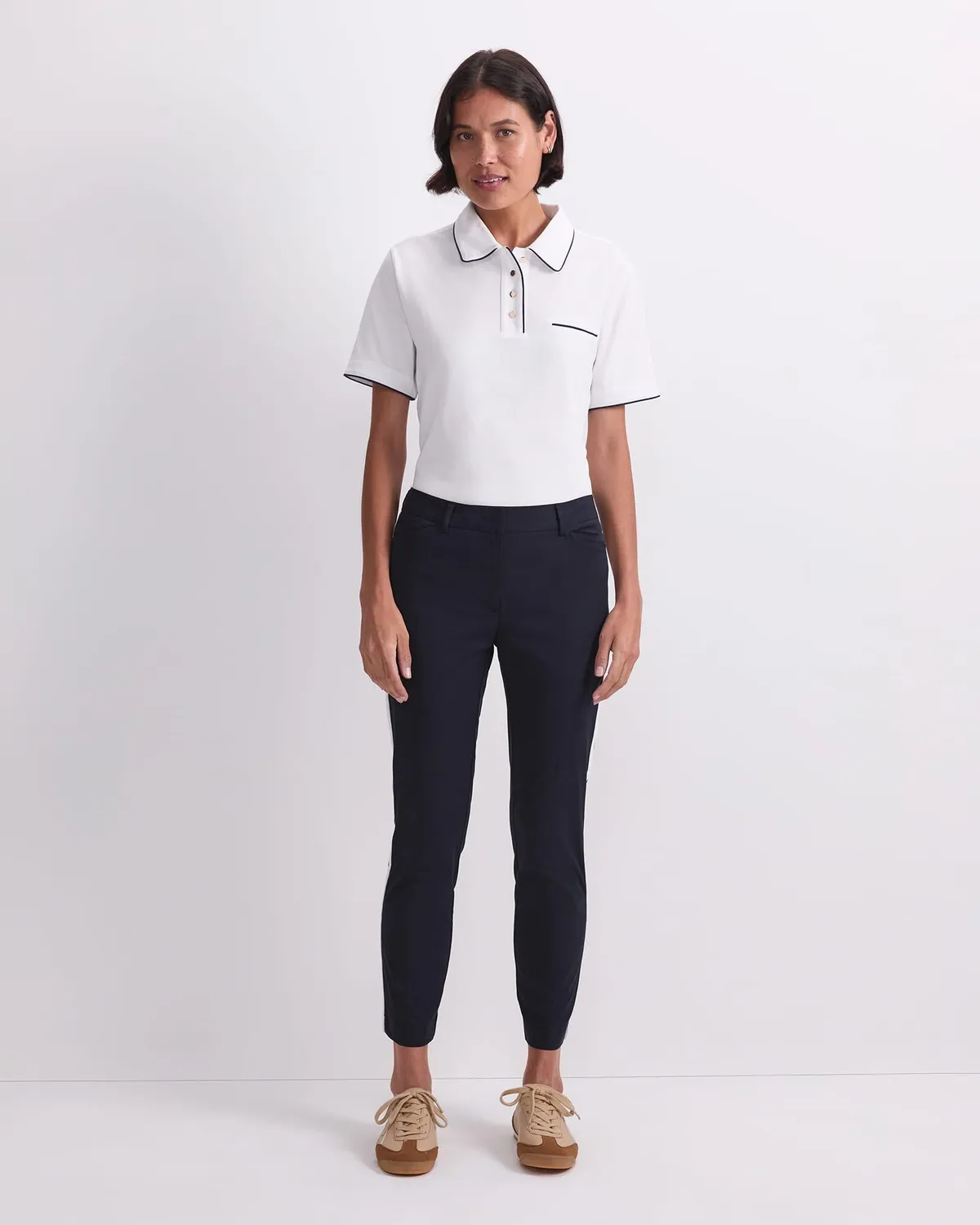 Sportscraft Evie Side Stripe 120862 pantalone donna cotone