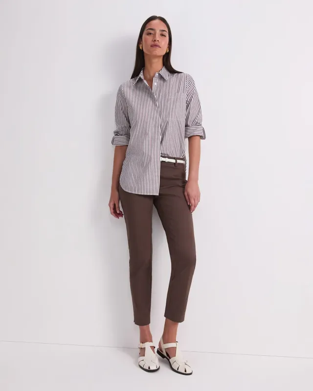 Sportscraft Priscilla Stripe camicia a righe relaxed donna