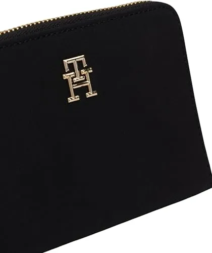Tommy Hilfiger Poppy portafoglio donna zip nero